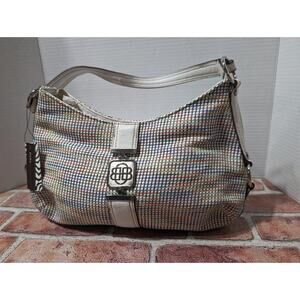 NEW Dana Buchman Purse Bedford Hobo White Multicolor Handbag * MSRP $66 * READ
